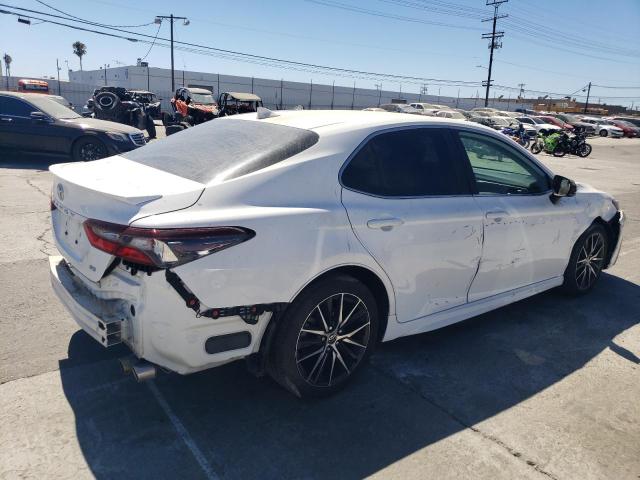 4T1G11AKXRU845103 - 2024 TOYOTA CAMRY SE NIGHT SHADE WHITE photo 3