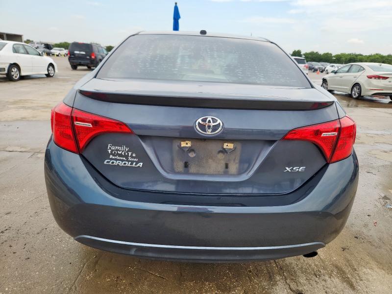 5YFBURHE6JP750690 - 2018 TOYOTA COROLLA L BLUE photo 6