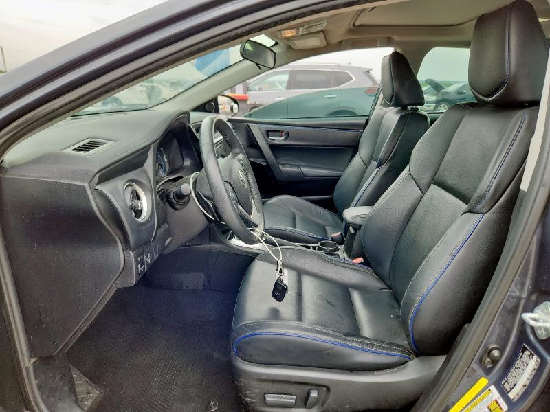 5YFBURHE6JP750690 - 2018 TOYOTA COROLLA L BLUE photo 7