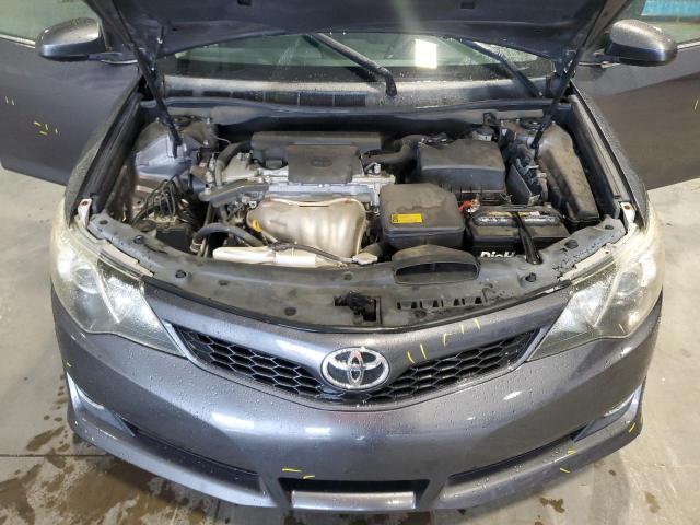 4T1BF1FK7CU141453 - 2012 TOYOTA CAMRY BASE GRAY photo 11