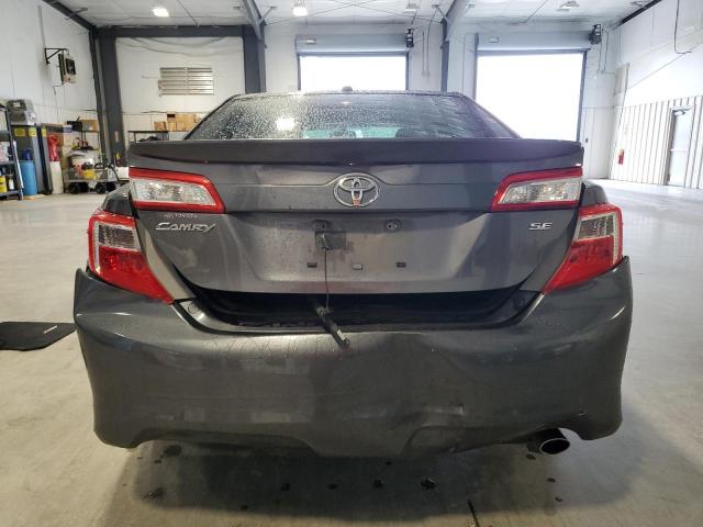 4T1BF1FK7CU141453 - 2012 TOYOTA CAMRY BASE GRAY photo 6