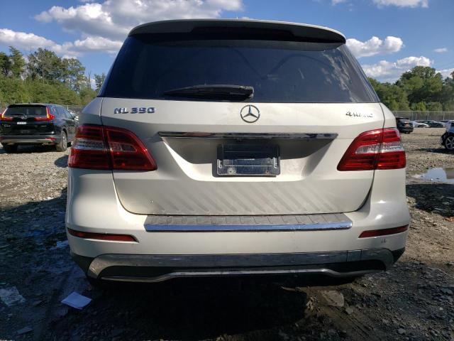 4JGDA5HBXEA366837 - 2014 MERCEDES-BENZ ML 350 4MATIC WHITE photo 6