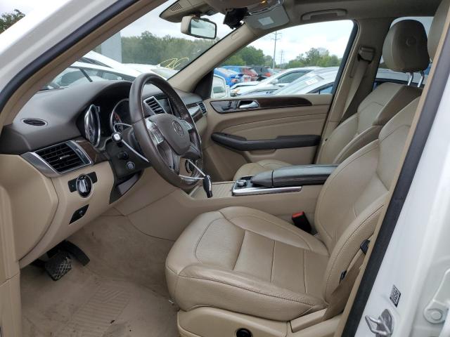 4JGDA5HBXEA366837 - 2014 MERCEDES-BENZ ML 350 4MATIC WHITE photo 7