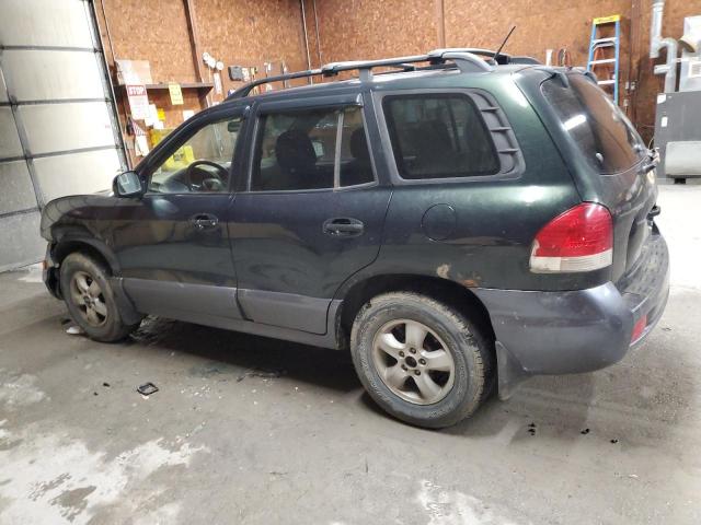 KM8SC73D36U104616 - 2006 HYUNDAI SANTA FE GLS GREEN photo 2