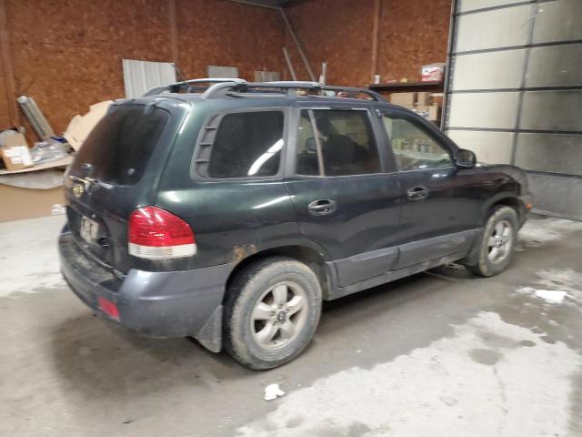 KM8SC73D36U104616 - 2006 HYUNDAI SANTA FE GLS GREEN photo 3