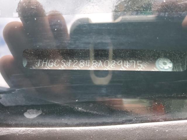 1HGCS12848A029475 - 2008 HONDA ACCORD EXL SILVER photo 12