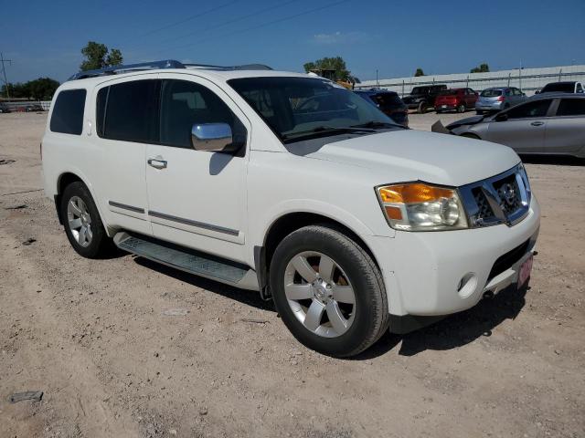 5N1BA0ND5AN604421 - 2010 NISSAN ARMADA SE WHITE photo 4