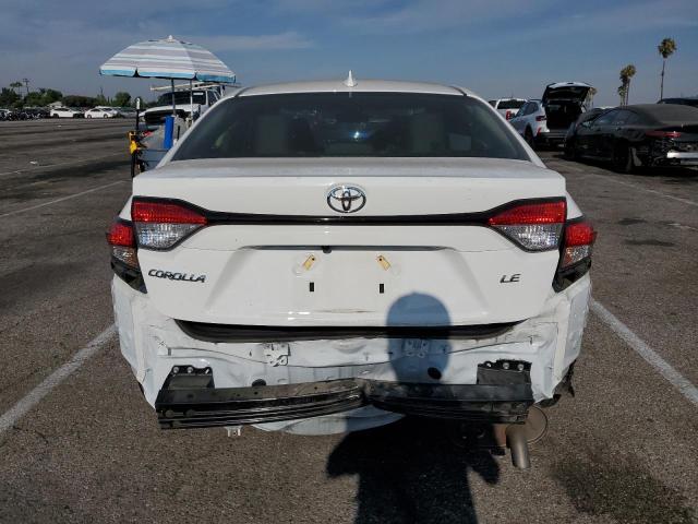JTDEPMAE0N3017907 - 2022 TOYOTA COROLLA LE 白色 照片 6