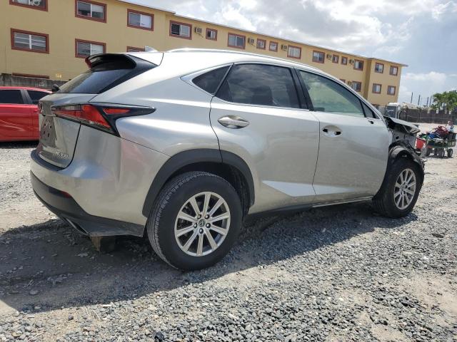 JTJDARBZ7M2183127 - 2021 LEXUS NX 300 BASE ვერცხლისფერი ფოტო 3