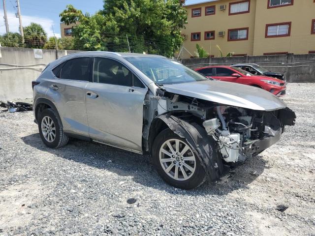 JTJDARBZ7M2183127 - 2021 LEXUS NX 300 BASE ვერცხლისფერი ფოტო 4