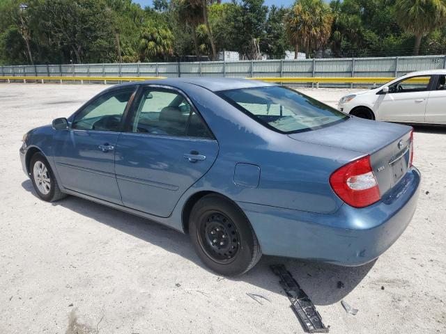 4T1BF30K04U571329 - 2004 TOYOTA CAMRY LE 蓝色 照片 2