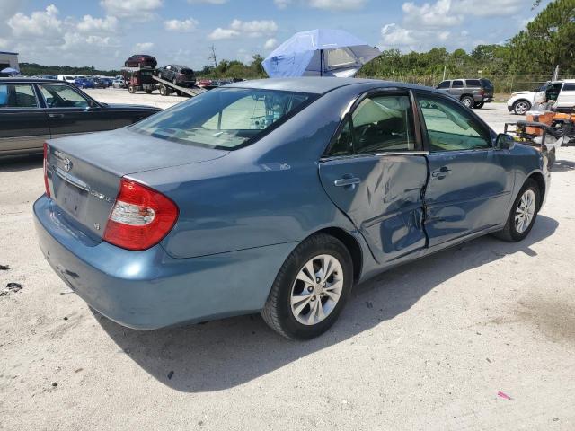 4T1BF30K04U571329 - 2004 TOYOTA CAMRY LE 蓝色 照片 3