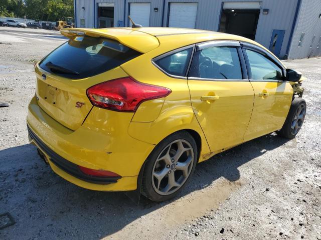 1FADP3L93JL242408 - 2018 FORD FOCUS ST YELLOW photo 3