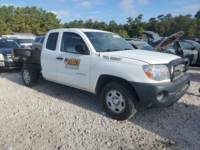 5TETX22N48Z550469 - 2008 TOYOTA TACOMA ACCESS CAB WHITE photo 4