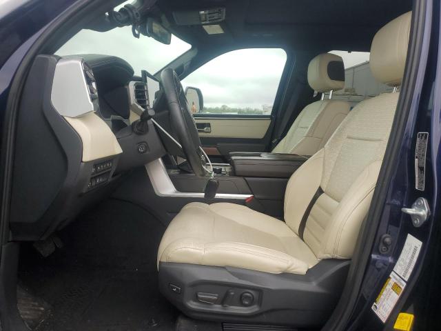 5TFMA5DB9NX010113 - 2022 TOYOTA TUNDRA CREWMAX PLATINUM Көк фото 7