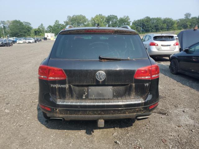 WVGFF9BPXCD004153 - 2012 VOLKSWAGEN TOUAREG V6 Սև լուսանկար 6