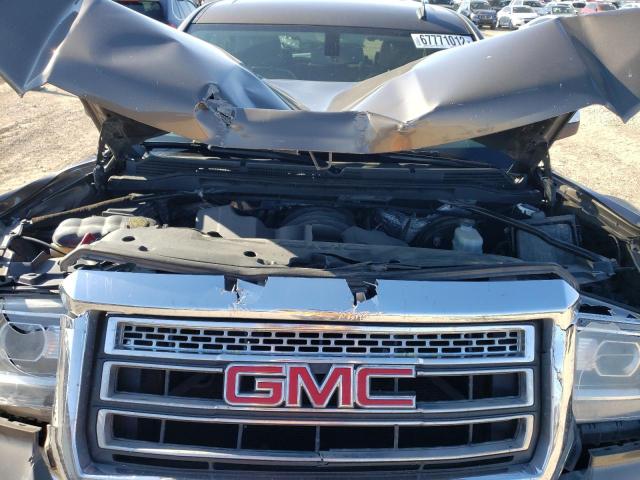 3GTU2VEJ9EG316297 - 2014 GMC SIERRA K1500 SLT BROWN photo 11