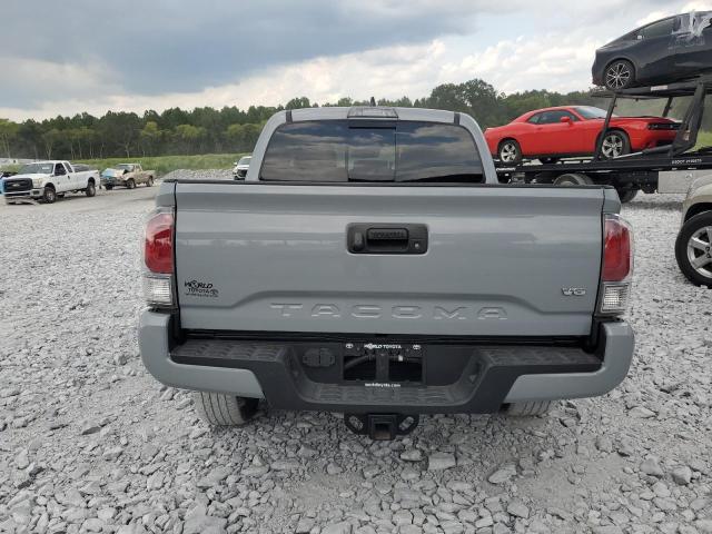 3TMAZ5CNXLM126544 - 2020 TOYOTA TACOMA DOUBLE CAB GRAY photo 6