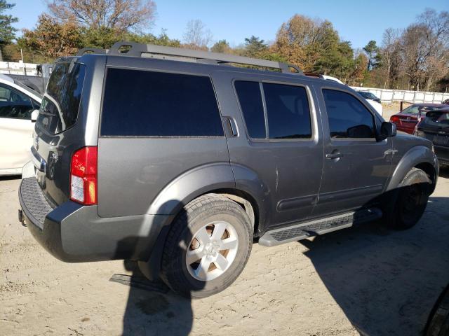 5N1AR18U08C606475 - 2008 NISSAN PATHFINDER S 灰色 照片 3