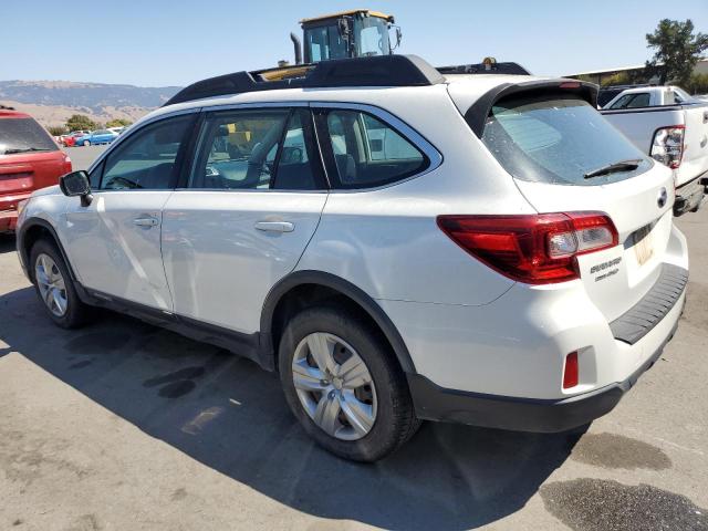 4S4BSAAC8F3320431 - 2015 SUBARU OUTBACK 2.5I WHITE photo 2