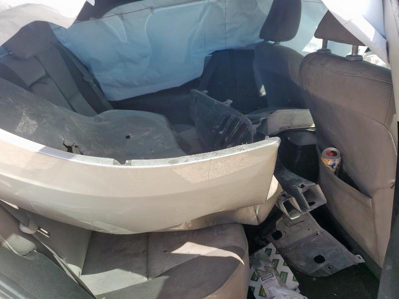 5YFBURHE3KP883182 - 2019 TOYOTA COROLLA L SILVER photo 10