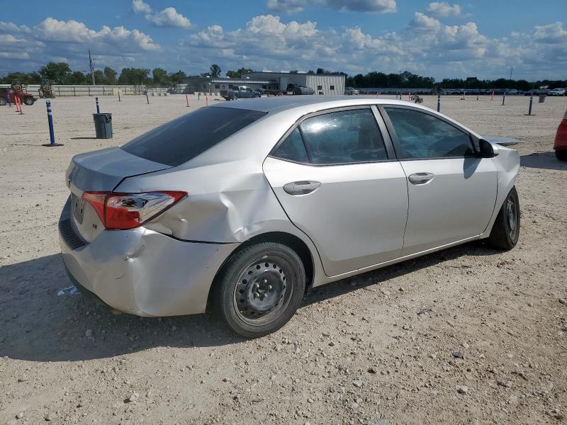 5YFBURHE3KP883182 - 2019 TOYOTA COROLLA L SILVER photo 3