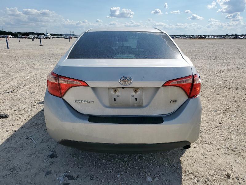 5YFBURHE3KP883182 - 2019 TOYOTA COROLLA L SILVER photo 6