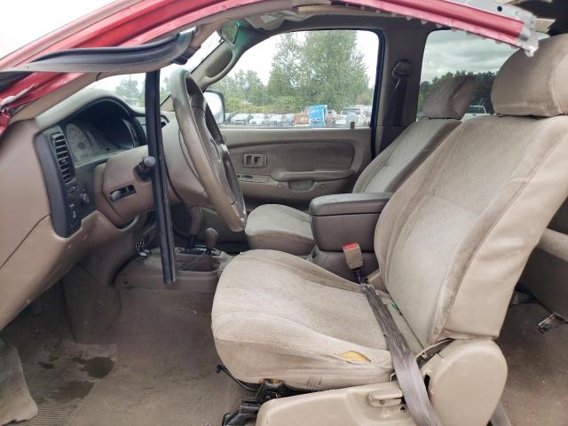 5TEHN72N62Z100712 - 2002 TOYOTA TACOMA DOUBLE CAB RED photo 7