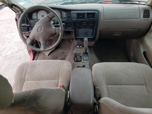 5TEHN72N62Z100712 - 2002 TOYOTA TACOMA DOUBLE CAB RED photo 8