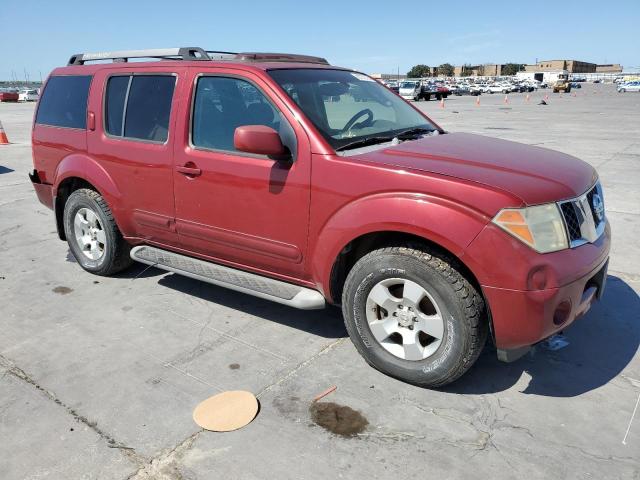 5N1AR18U65C747871 - 2005 NISSAN PATHFINDER LE BURGUNDY photo 4