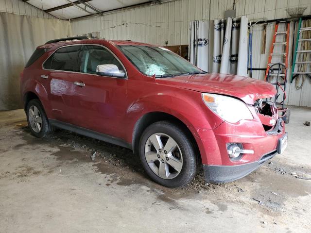 2GNALCEK8F1162714 - 2015 CHEVROLET EQUINOX LT RED photo 4