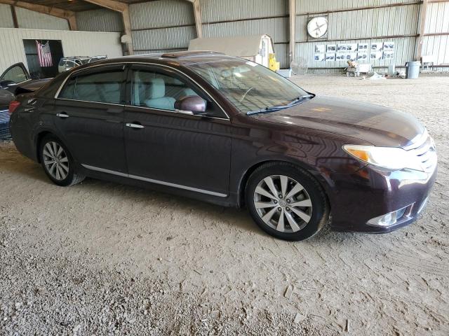 4T1BK3DB6BU437654 - 2011 TOYOTA AVALON BASE 栗色 照片 4