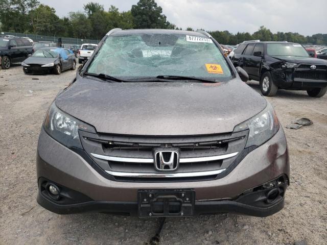 5J6RM3H72DL010476 - 2013 HONDA CR-V EXL GRAY photo 5