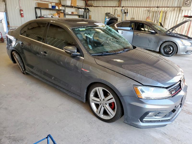 3VW5T7AJ4HM336186 - 2017 VOLKSWAGEN JETTA GLI GRAY photo 4