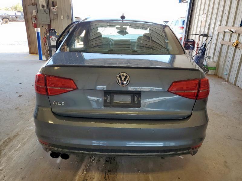 3VW5T7AJ4HM336186 - 2017 VOLKSWAGEN JETTA GLI GRAY photo 6