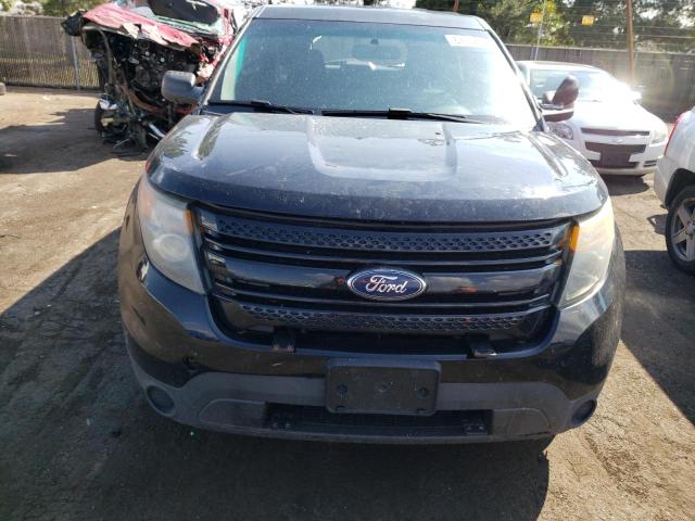 1FM5K8AR2FGC67650 - 2015 FORD EXPLORER POLICE INTERCEPTOR BLACK photo 5