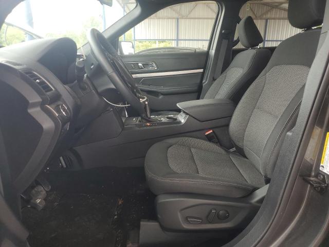 1FM5K7D81KGB01661 - 2019 FORD EXPLORER XLT رمادي صورة 7