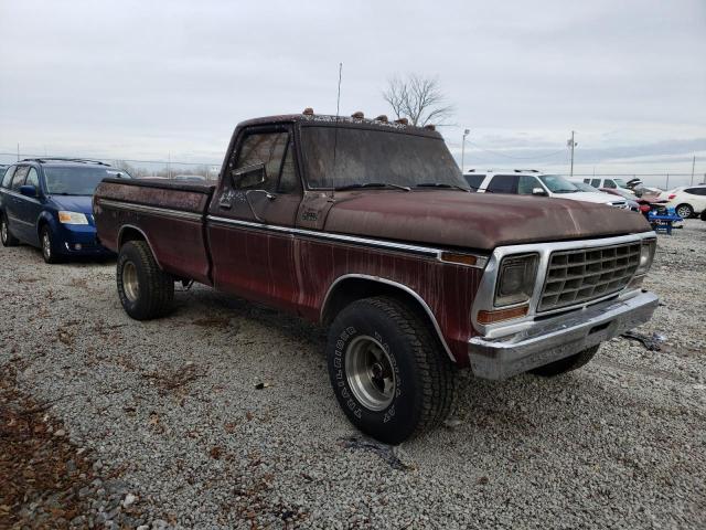 F14HLBB4784 - 1978 FORD F150 4X4 BROWN photo 4