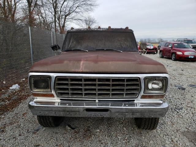 F14HLBB4784 - 1978 FORD F150 4X4 BROWN photo 5