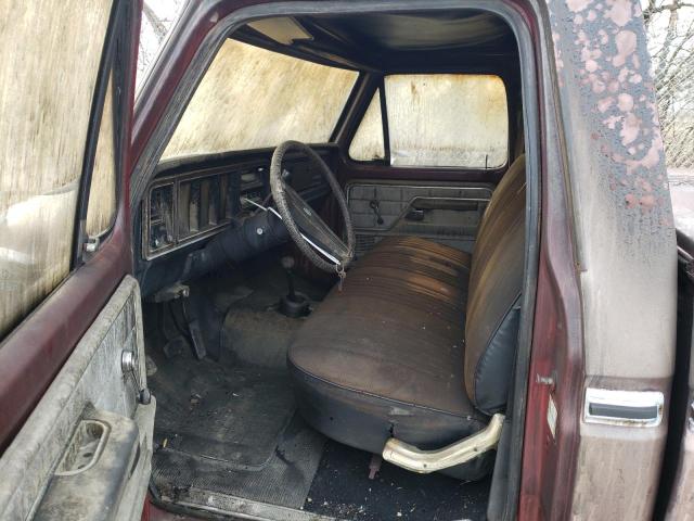 F14HLBB4784 - 1978 FORD F150 4X4 BROWN photo 7