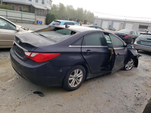 5NPEB4AC0BH078106 - 2011 HYUNDAI SONATA GLS BLUE photo 3