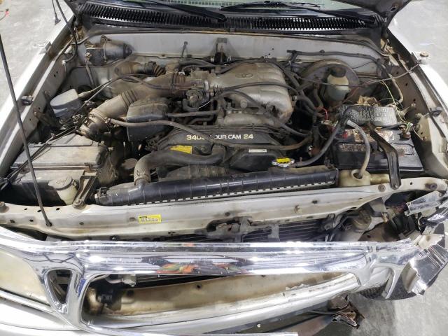 5TEHN72N42Z127097 - 2002 TOYOTA TACOMA DOUBLE CAB SILVER photo 11