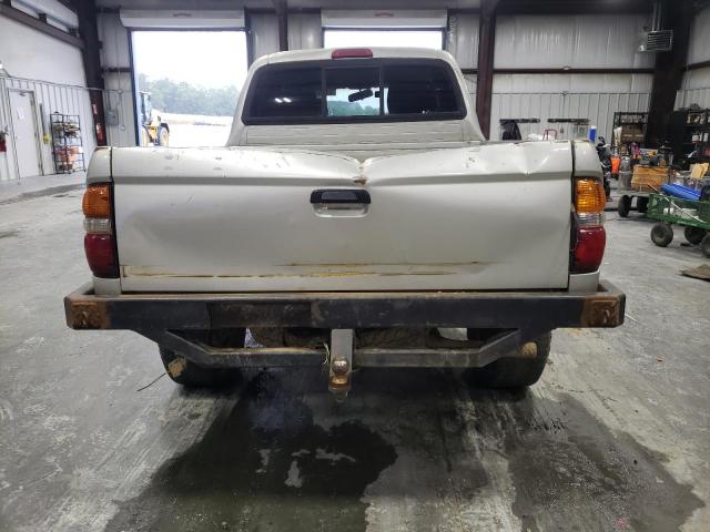 5TEHN72N42Z127097 - 2002 TOYOTA TACOMA DOUBLE CAB SILVER photo 6