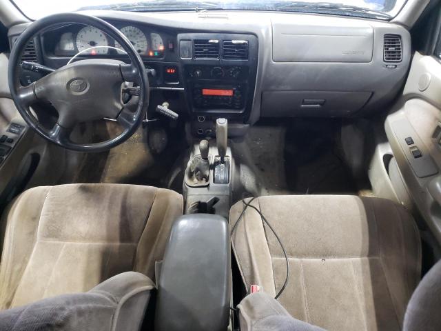 5TEHN72N42Z127097 - 2002 TOYOTA TACOMA DOUBLE CAB SILVER photo 8