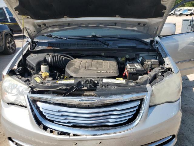 2A4RR8DG4BR641061 - 2011 CHRYSLER TOWN & COU TOURING L SILVER photo 12