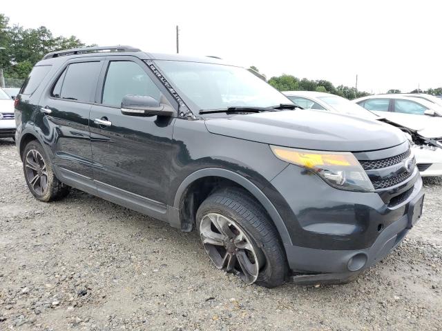 1FM5K8GT5EGA19992 - 2014 FORD EXPLORER SPORT BLACK photo 4
