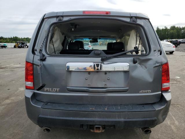 5FNYF48529B053970 - 2009 HONDA PILOT EXL GRAY photo 6