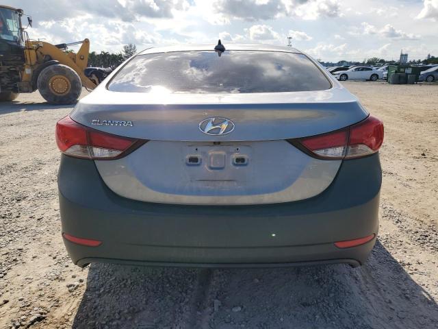 KMHDH4AE3GU520977 - 2016 HYUNDAI ELANTRA SE GRAY photo 6