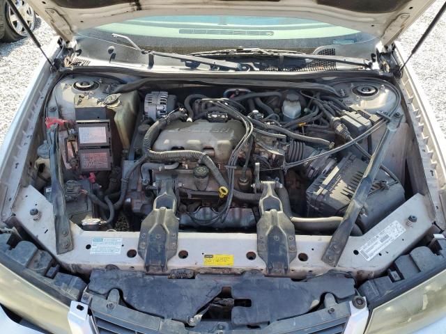 2G1WF52E719316669 - 2001 CHEVROLET IMPALA SILVER photo 11