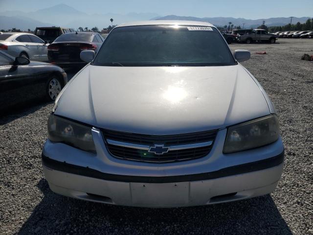2G1WF52E719316669 - 2001 CHEVROLET IMPALA SILVER photo 5